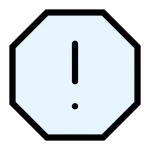 Octagon Alert SVG Icon